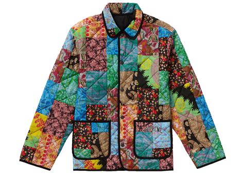 supreme patchwork jacket replica|patchwork jackets for men.